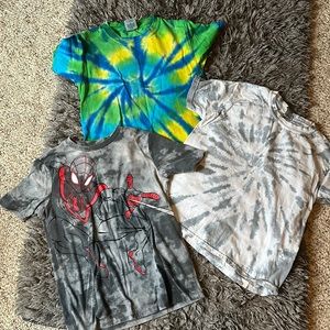 Boys tie dye t-shirt bundle